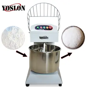 Yoslon Industrial Cake Mixer, 8KG 20L Flour Kneading Machine Spiral Mixer Dough Mixers Price