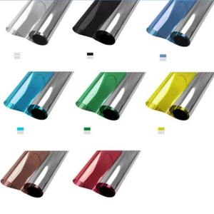 ฟิล์มติดกระจกแบบม้วน ขนาด 185 ซม. 200 ซม.  แบบมองเห็นทางเดียว ป้องกันแสงแดด รักษาความเป็นส่วนตัว ตกแต่งทันสมัย ป้องกันความร้อนและรังสียูวี - Product Image 6