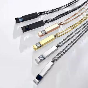 Paslanmaz Çelik Trendy Anıt Kolye Doğum Taşı Hatıra Kremasyon Takısı Açılabilir Urn Kutusu Kolye Külleri - Product Image 5