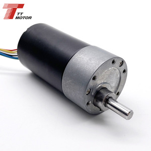 El fabricante suministra motores con engranajes sin escobillas de CC de 37 mm con ejes de salida excéntricos, motores sin escobillas de 12 V de alto torque. - Product Image 1
