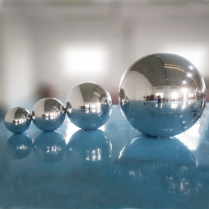 Buôn bán sỉ：Bóng gương phồng bạc、Quả cầu gương kim loại、Bóng gương phồng cần bán - Product Image 5