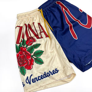 Custom Design High Quality All Print Unisex Mesh Casual Sports Shorts Sublimation Breathable Quick Dry Plus <b>Size</b> <b>Basketball</b> - Product Image 4