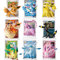 Boîte mystère scellée en usine Painted Dreams & Finishing Touch V3 Eevee Figurines d'action et Cartes à collectionner