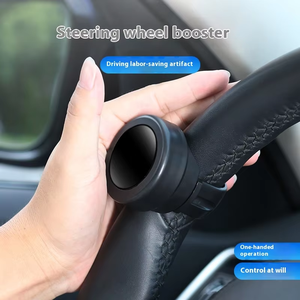 Rotación de 360 grados Universal ABS <span class=keywords><strong>volante</strong></span> de coche Booster Spinner perilla mango de potencia accesorio Interior en forma de <span class=keywords><strong>bola</strong></span> - Product Image 3