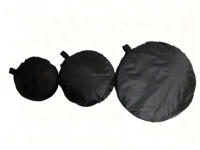 Tas Reflektor Cahaya Bulat 80cm 5-in-1 untuk Fotografi Video, Dapat Dilipat, Portabel, Bahan Nilon, untuk Penggunaan di Luar Ruangan