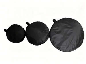 Réflecteur de lumière ronde douce 5-en-1 de 80cm pour la vidéo et la photographie Lumière de studio en nylon pliable et portable - Product Image 4