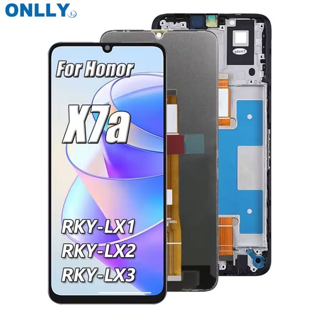 Mobile Phone LCD Touch Screen for Honor X7A X7B X8A X8B X9A A9B Pantalla LCD Display With Frame Assembly Replacement