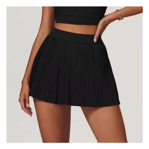 Faldas de Verano para Mujer al por Mayor, Faldas Deportivas Mini con Logotipo Personalizado, Falda de Algodón Elástica para Béisbol y Tenis - Product Image 4