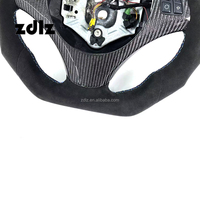 Volant en daim noir intégral pour BMW Série 3 E90 E92 E93 E82 E87 M3 Accessoires intérieurs de voiture