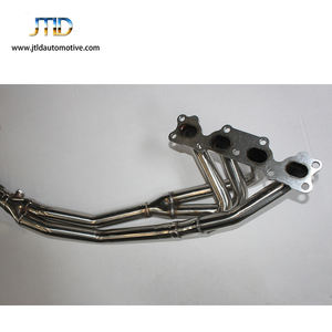 Tubo de escape de acero inoxidable para MAZDA MIATA 4CYL 1.6L NA <span class=keywords><strong>B6ZE</strong></span> 89-93 MX5 - Product Image 2