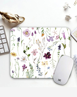 Tapis de souris personnalisé avec impression florale BSCI Chine, tapis de souris de qualité supérieure, lavable, antidérapant, pour le jeu et le bureau