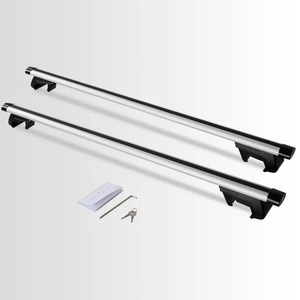 แร็คหลังคาแบบคานขวาง อลูมิเนียมอัลลอย พร้อมตัวล็อค มีให้เลือก 2 ขนาด - Product Image 2