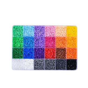 24 Color Diy <b>Bead</b> Kit 8mm <b>Plastic</b> Handmade Craft Supplies For Decoration - Product Image 2
