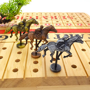 互动桌游戏赛马创意合金手柄配件合金玩具配件棋盘配件金属礼品 - Product Image 4