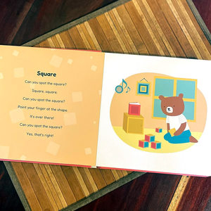 Livre sonore interactif pour la reconnaissance des <span class=keywords><strong>formes</strong></span> et <span class=keywords><strong>les</strong></span> comptes à rebord, avec fonction d'apprentissage audio par pression, écoute et chant, couverture rigide, film laminé, USB C - Product Image 4