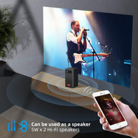 BYINTEK P20 — Mini-projecteur Portable intelligent, Android, Wifi, pour téléphone, cadeau pour enfants