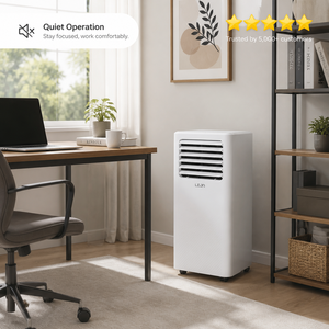 Climatiseur sur pied LEJN R32 à refroidissement seul 18001-24000 BTU à fréquence fixe, contrôlé par application, économe en énergie, haute performance - Product Image 3