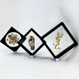 Großhandel Hot Selling 3D Floating Suspension Aufbewahrung sbox PE Film Schmuck <span class=keywords><strong>Display</strong></span> - Product Image 2