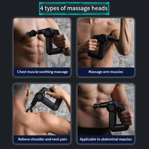 多機能ポータブル折りたたみ式マッサージガンディープティッシュ筋肉リラクゼーションボディリラクゼーション - Product Image 5