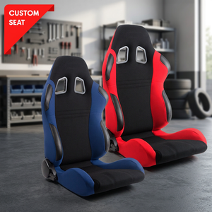 Sièges de voiture de course universels de luxe personnalisés en tissu NSI, sièges sport modifiés, fabricant en Malaisie - Product Image 1