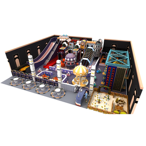 Aire de jeux intérieure sur le thème du futur magique personnalisée, aire de jeux en sable, toboggan pour enfants - Product Image 6
