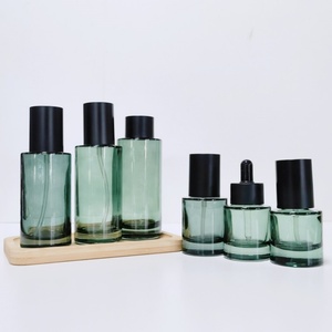 Custom Cosmetics Set <b>Bottle</b> by Manufacturer 30ml 100ml 120ml 50g Glass <b>Bottle</b> with Screw Cap Pump Head for Oil/<b>Dropper</b> Storage - Product Image 4