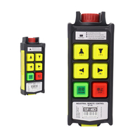 Contrôleur industriel sans fil robuste à 4 touches à vitesse variable, IP67, anti-poussière, arrêt d'urgence, anti-parasitage, pour pont roulant