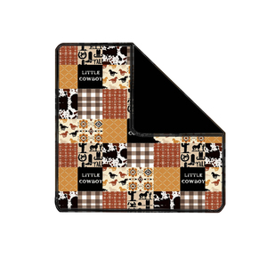 Một lớp in, một lớp chăn trẻ em bằng vải thun co giãn bằng tre nguyên khối - Product Image 2