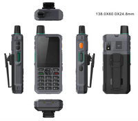 PDA Android PTT Industri Tangguh Tahan Air IP68 Hemat Biaya dengan NFC dan Baterai yang Dapat Dilepas