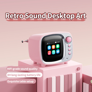 Bán Buôn Cổ Điển Cho Bluetooth Loa RGB LED Chiếu Sáng Màn Hình <span class=keywords><strong>LCD</strong></span> Đồng Hồ Báo Thức Di Động Âm Nhạc Không Dây Máy Nghe Nhạc Lyric OEM/ODM - Product Image 4