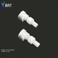 Raccord rapide à barbillon BRT 1/4 5/16 3/8 pouces, connecteur de tuyau à déconnexion rapide, raccord de tuyauterie