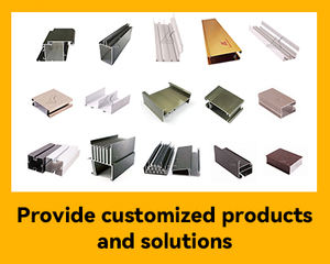 Cina produttore di profili in alluminio per porte in alluminio per fabbrica di esportazione 6000 serie di profili in alluminio per finestre personalizzati - Product Image 3