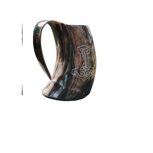 Cadeau Tasse à café Tasse à café Tasses à café Nouveau design Corne naturelle Original Viking Corne à boire Tasses à boire naturelles Cadeaux - Product Image 1