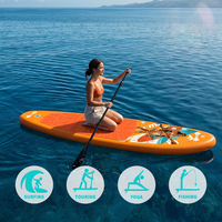 Nouvelle Arrivée 2026 Planche de Stand Up Paddle Gonflable Super Large 335CM Haute Stabilité Charge Maximale 190kg pour SUPFW61B Écologique