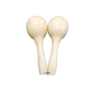 Strumenti Musicali Montessori, Palline di Sabbia in Legno, Strumenti a Percussione Orff, Sonagli, Ausili Didattici per l'Asilo - Product Image 2
