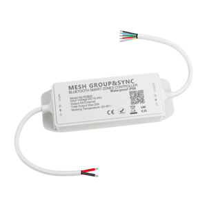 Controlador LED MC300B con sincronización de grupo Mesh, IP68 a prueba de agua, regulador RGB de 15A DC5-24V, control remoto por aplicación para exteriores - Product Image 1