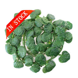 12 paquets de fausses plantes suspendues vertes à 36 feuilles, guirlande de raisin en plastique, lierre artificiel, vigne verte pour la décoration de la maison et du mariage SENMASINE - Product Image 1