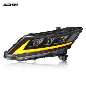 Ensemble de phares Jushun Honda Odyssey, trois lentilles LED DRL, signal dynamique, 15000 Lm, RC3, 2015-2021 - Product Image 2