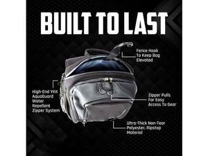 Échantillon gratuit vente chaude sac à dos noir personnalisé de grande capacité pour équipement d'équipement avec poche à chaussures étanche Sports Pickleball - Product Image 4