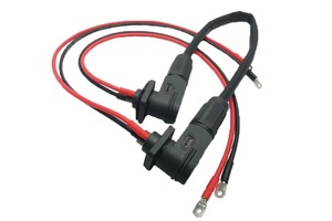 Konektor Kabel Harness Mobil New Energy <span class=keywords><strong>2</strong></span> Core 20-60A Arus Tinggi Sambungan Cepat Flexcoil YS 2P - Product Image 2