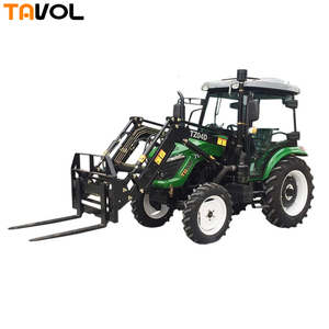 Tracteur agricole compact neuf 70 CV 4x4 4RM de Chine avec pelle et benne arrière montées - Product Image 5