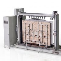 Machine de découpe intelligente ultra-rapide à double station pour dalles de marbre, granit et pierres de luxe, à fil diamanté