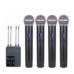 Micrófono inalámbrico de karaoke M70 UHF DSP con función antihuilos y sonido original para cantar en fiestas - Product Image 2