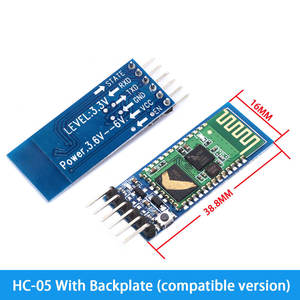<span class=keywords><strong>HC</strong></span>-<span class=keywords><strong>05</strong></span> <span class=keywords><strong>HC</strong></span> <span class=keywords><strong>05</strong></span> <span class=keywords><strong>HC</strong></span>-06 <span class=keywords><strong>HC</strong></span> 06 RF nirkabel <span class=keywords><strong>Bluetooth</strong></span> modul Transceiver Slave RS232 / TTL ke konverter dan adaptor UNTUK <span class=keywords><strong>arduino</strong></span> - Product Image 5