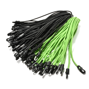 6 "9" Comprimento Do Cabo 4mm Diâmetros Tarp <span class=keywords><strong>Bungee</strong></span> Tie Down Alta Elastic <span class=keywords><strong>Bungee</strong></span> <span class=keywords><strong>Cord</strong></span> com Ganchos De Plástico - Product Image 1