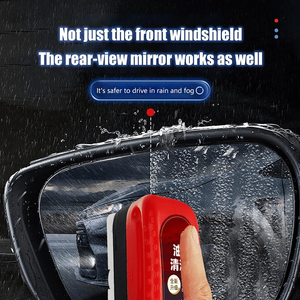 Automotive Oil Film Cleaning <b>Brush</b> Plastic Snow <b>Brush</b> Reusable Windshield Rain Fog Prevention Glass <b>Brush</b> - Product Image 5