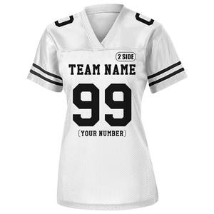 Camiseta Deportiva Personalizada de Fútbol Americano de Doble Cara, Jersey Personalizado para Mujer, Sublimado, Transpirable y de Secado Rápido - Product Image 3