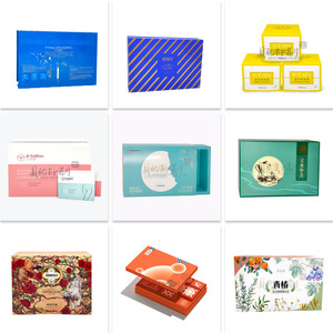 Boîtes en carton personnalisées pour emballages cadeaux de soins de la peau, petites séries, articles de toilette, boîte cosmétique, carton 350g - Product Image 2