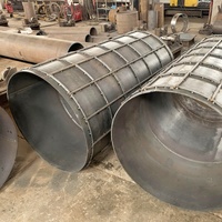 Tube de forage mécanique FAE avec dents de tarière pour engins de terrassement et de construction, pièces de machines de forage de fondations