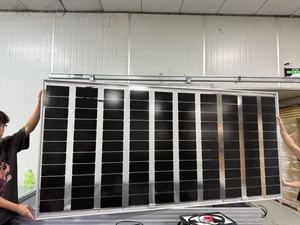 Double-Glass Transparent Bifacial <b>Solar</b> PV Module High <b>Light</b> Transmission Roof Tiles for Greenhouse - Product Image 2